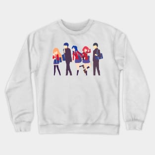 ToraDora Group Minimalist Crewneck Sweatshirt